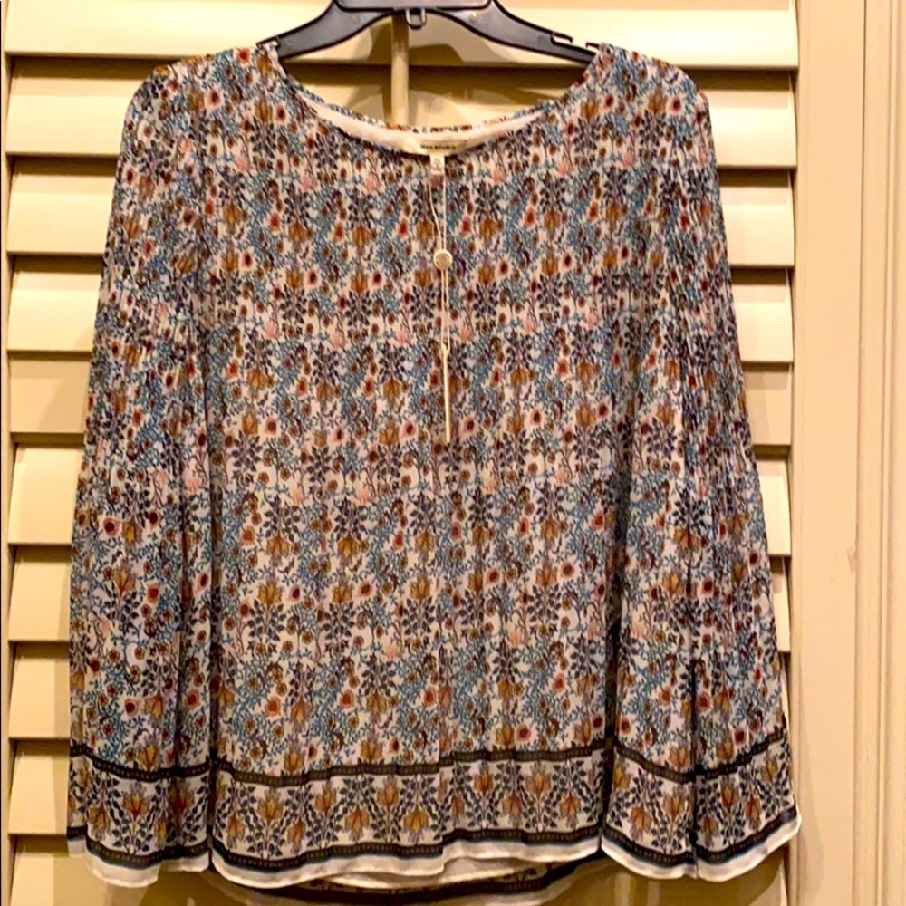 Max Studio Floral Print Women's Top